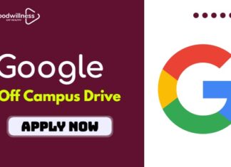 Google Software Engineer Off Campus Job 2025