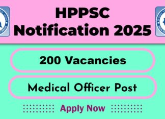 HPPSC Job Recruitment 2025: Apply for 200 Medical Officer Vacancy