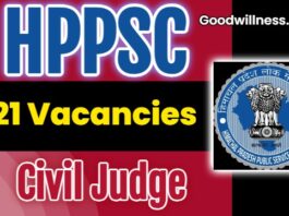 Himachal Pradesh PSC Job Recruitment 2025: Apply Now 21 Civil Judge Posts