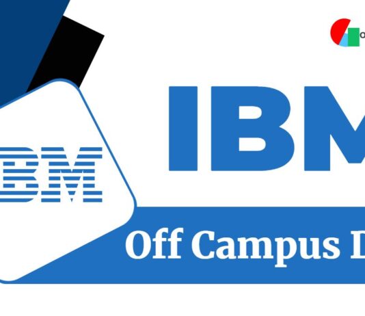 IBM Consultant Off Campus Job 2025