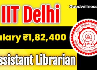IIT Delhi Recruitment 2025: Apply for Assistant Librarian Post