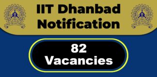 IIT Dhanbad Job Recruitment 2025: Apply Now 82 Assistant Professor, Associate Professor (Special Drive for SC/ST/OBC-NCL) Post