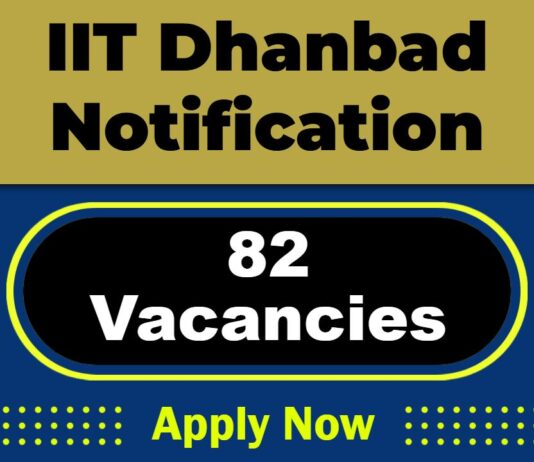 IIT Dhanbad Job Recruitment 2025: Apply Now 82 Assistant Professor, Associate Professor (Special Drive for SC/ST/OBC-NCL) Post