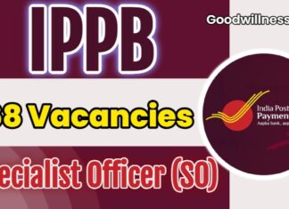 IPPB SO Job Recruitment 2025: Check Short Notice For 68 Specialist Officers Vacancy