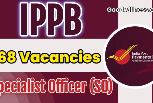 IPPB SO Job Recruitment 2025: Check Short Notice For 68 Specialist Officers Vacancy
