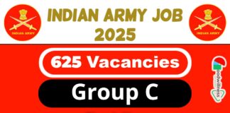 Indian Army Group C Recruitment 2025 | Indian Army Invites 625 CORPS OF ELECTRONICS AND MECHANICAL ENGG Vacancy