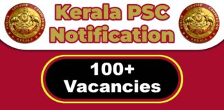 Kerala Public Service Commission Job 2025: Apply Online 100+ HSS Teacher, Woman PC Driver, Lab Technician Post