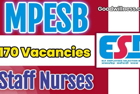 MP Employees Selection Board Job 2025: Apply Now 1170 Staff Nurses, Paramedical Staff Vacancy