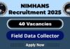 NIMHANS Job Recruitment 2025: Apply Walk-in For 40 Field Data Collector Post