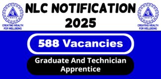 NLC Job Recruitment 2025: Apply Now 588 Graduate And Technician Apprentice Post