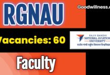 RGNAU Recruitment 2025: 60 Faculty Positions Available