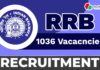RRB Job Recruitment 2025: Exciting Opportunities for 1036 Positions