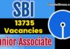 SBI Clerk Job Recruitment 2025: Apply Online 13735 Junior Associate Vacancies, Check Notice