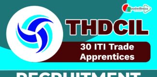 THDCIL Job Recruitment 2025: 30 Vacancies for ITI Trade Apprentices – Apply Now!