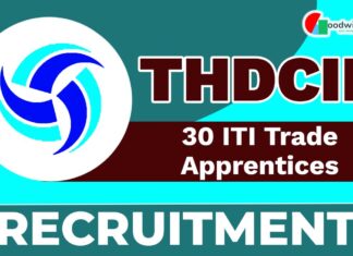 THDCIL Job Recruitment 2025: 30 Vacancies for ITI Trade Apprentices – Apply Now!