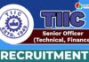 TIIC Job Recruitment 2025: Apply Now for Senior Officer Posts