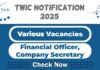 TWIC Job Recruitment 2025: Apply Now Financial Officer, Company Secretary Vacancy
