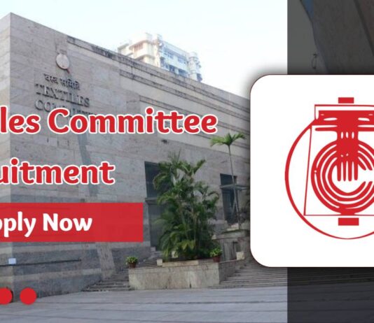 Textiles Committee Job Recruitment 2025: Apply Now Assistant Director And Other Post, Check Now