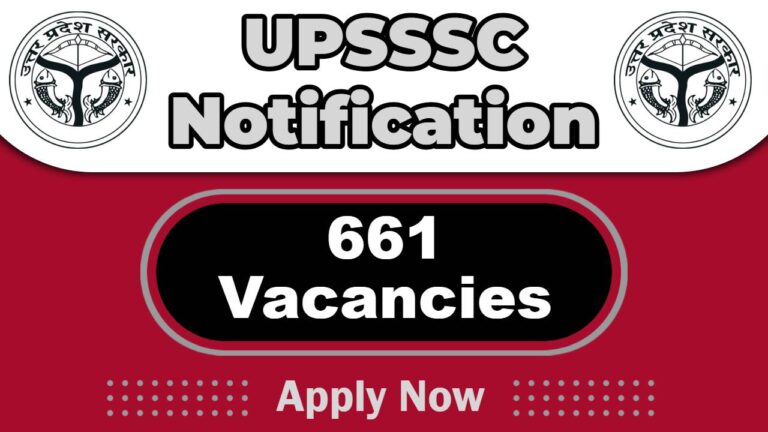 UPSSSC Job Recruitment 2025: Apply Online 661 Hindi Stenographer Vacancies