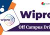 Wipro Software Developer Off Campus Job 2025