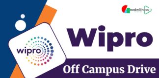 Wipro Software Developer Off Campus Job 2025