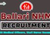 Ballari NHM Job Recruitment 2025 | Apply Now 48 Medical Officers, Staff Nurse Vacancy