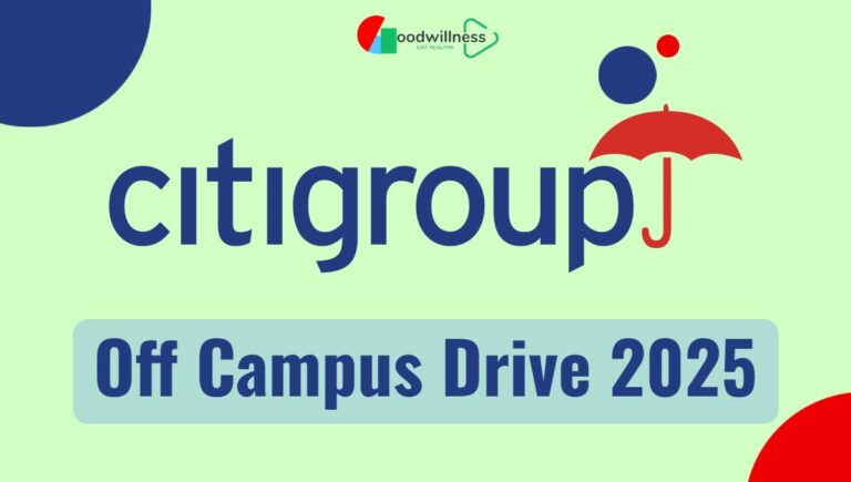 Citigroup Off Campus Drive 2025 | Apply Online Data Scientist, Hiring Fresh Graduates