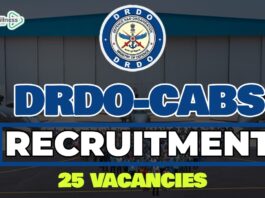 DRDO Job Recruitment 2025 | DRDO-CABS Invites 25 JRF Vacancy, Apply Walk-In