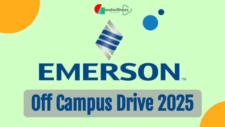 Emerson Off Campus Drive 2025 | Apply Online Project Engineer Post, Hiring for Freshers