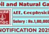 ONGC Recruitment 2025 | Notification For 108 E1 AEE, Geophysicist Post, Check Now