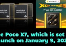 The Poco X7, which is set to launch on January 9, 2025