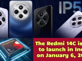The Redmi 14C is set to launch in India on January 6, 2025 Budget Segment Upcoming Smartphone