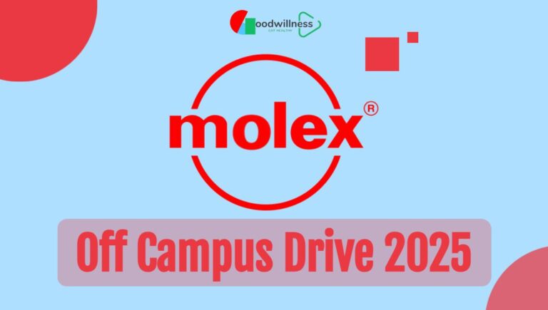 Molex Off Campus Drive 2025 | Hiring for Freshers as Graduate Engineer Trainee Role, Apply Online