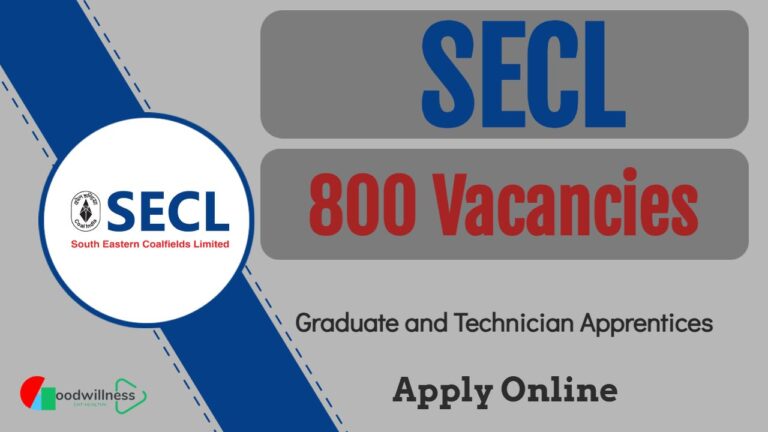 South Eastern Coalfields Limited Job 2025 | 800 Graduate and Technician Apprentices Post, Apply Now