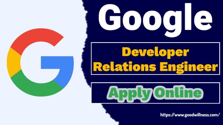 Google Off Campus Drive 2025 | Hiring for Freshers as Developer Relations Engineer Role, Apply Online
