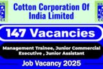 Cotton Corporation Of India Recruitment 2025