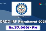 DRDO JRF Recruitment 2025