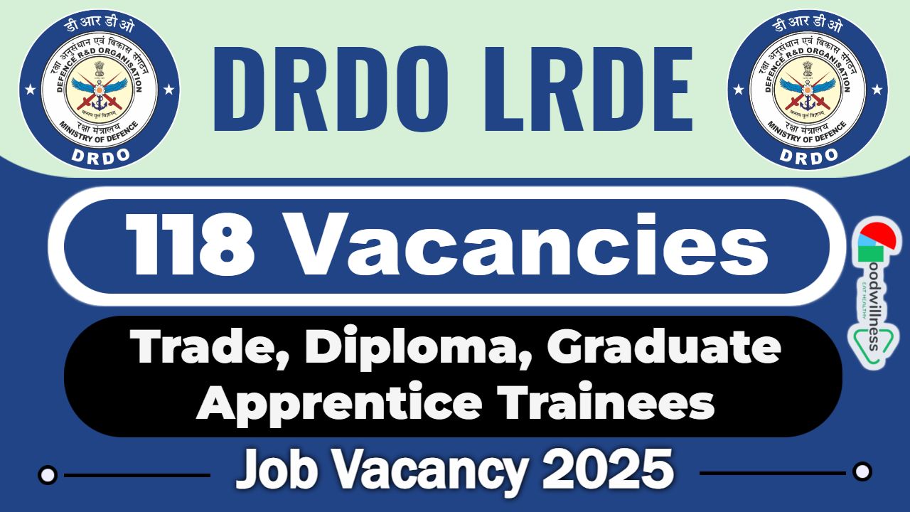 DRDO LRDE Apprentice Vacancy 2025