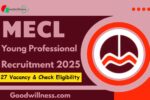 MECL Young Professional Recruitment 2025