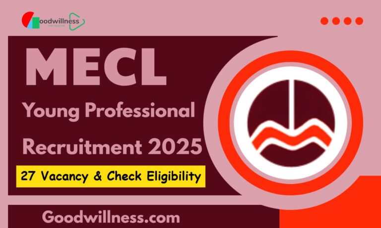MECL Young Professional Recruitment 2025 | 27 Young Professional Vacancy, Apply Now
