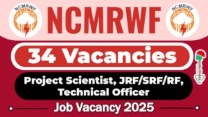 NCMRWF Recruitment 2025
