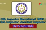 NIA Inspector Recruitment 2025