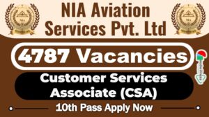 NIA Job Vacancy 2025