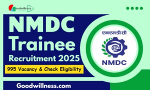 NMDC Limited Trainee Recruitment 2025