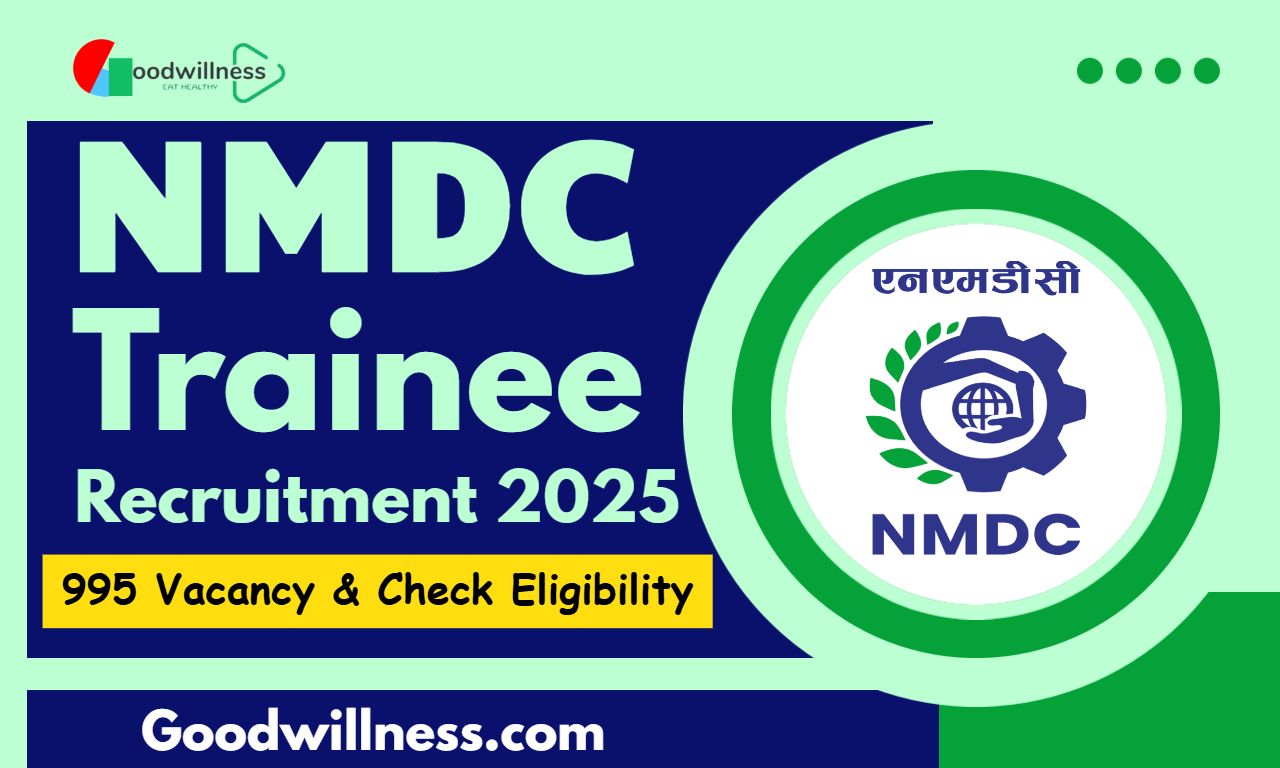 NMDC Limited Trainee Recruitment 2025