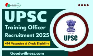 UPSC Officers Recruitment 2025
