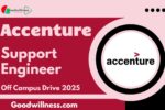 Accenture Support Engineer Recruitment 2025