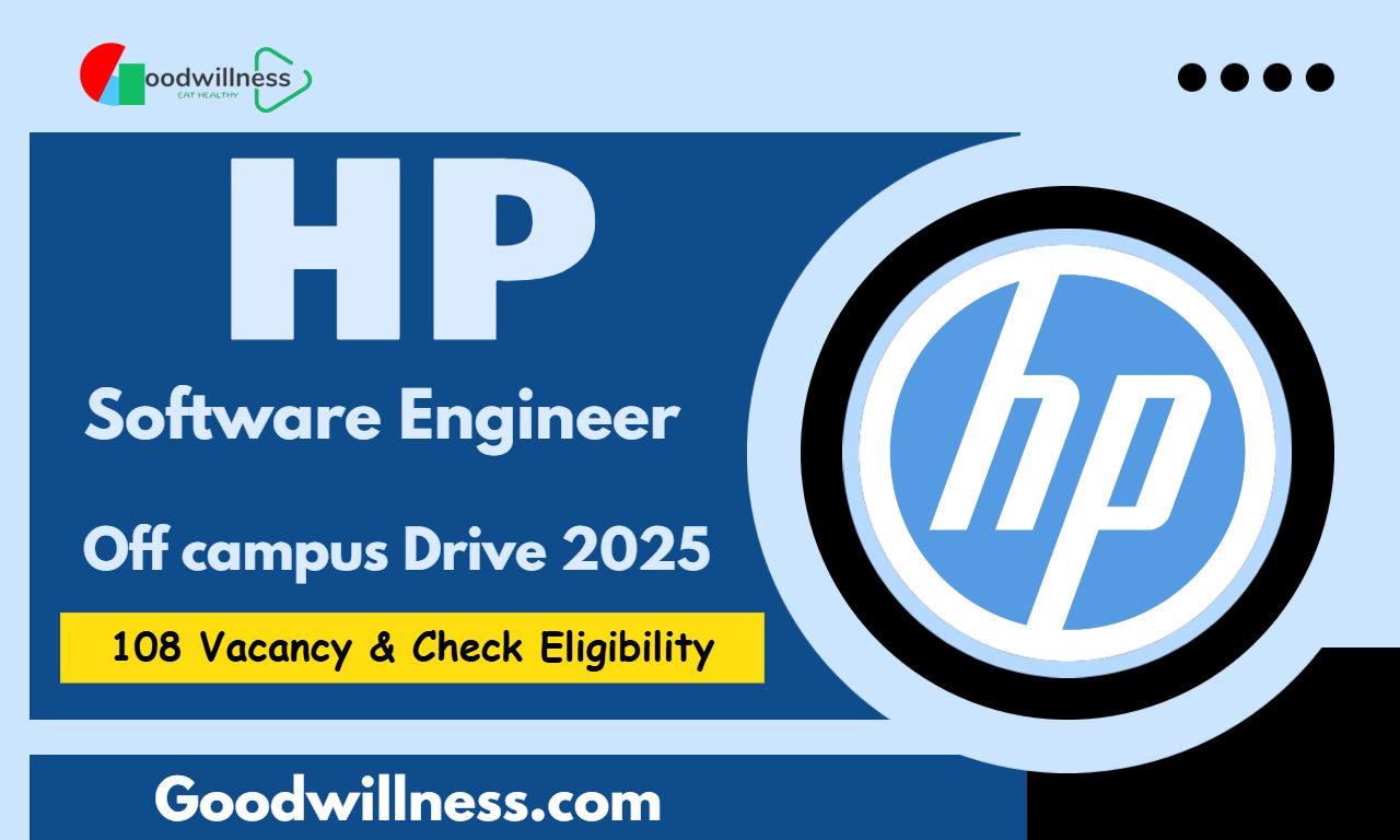 HP Software Engineer Off campus 2025