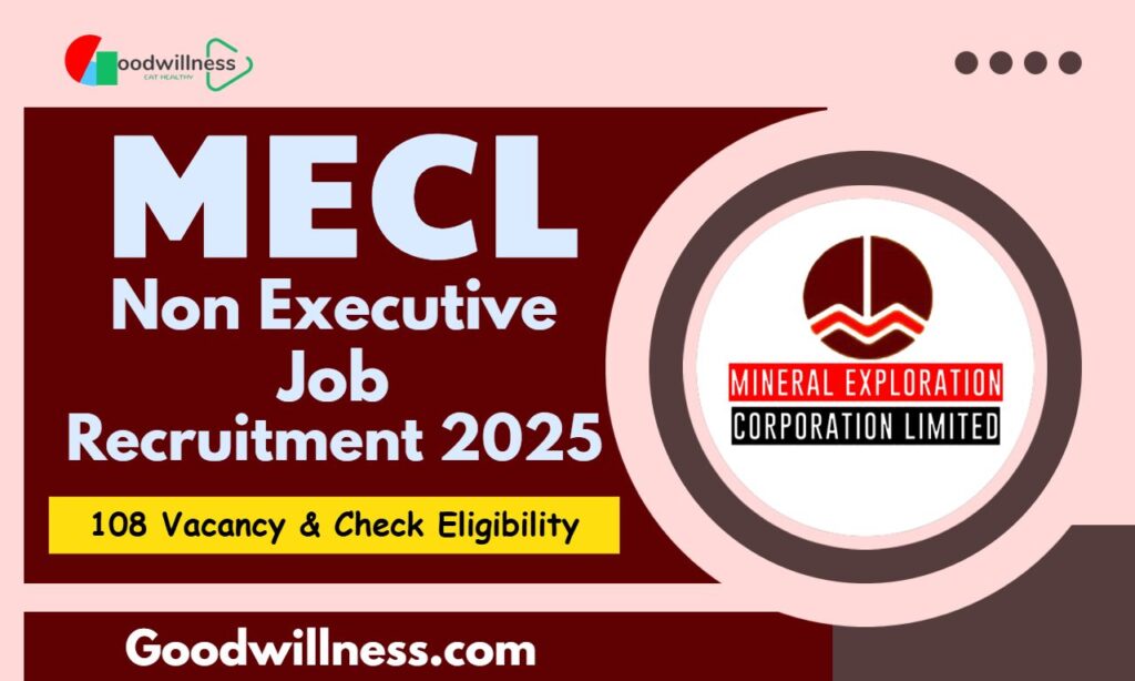 MECL Non Executive Recruitment 2025