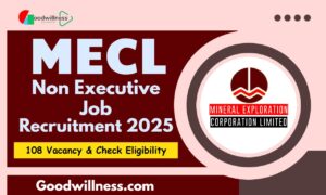MECL Non Executive Recruitment 2025